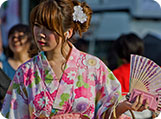 Yukata, Japanese summer festival