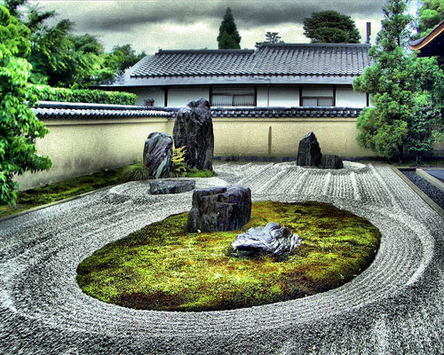 Ryogen-in, Daitoku-ji Ryogen-in Zen Garden